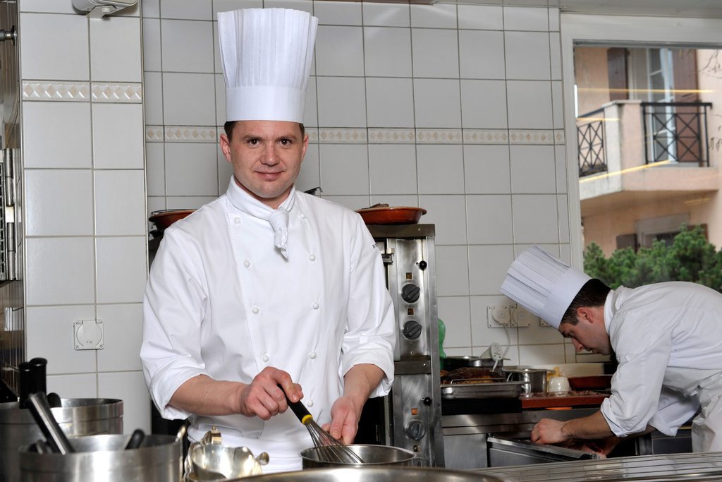 Franck Giovannini, chef de l'hôtel de ville à Crissier et cuisinier de l'année.