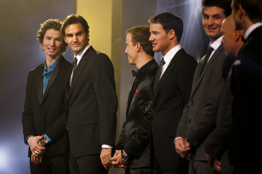 Roger Federer a été élu sportif suisse de l'année ce soir à Zurich.