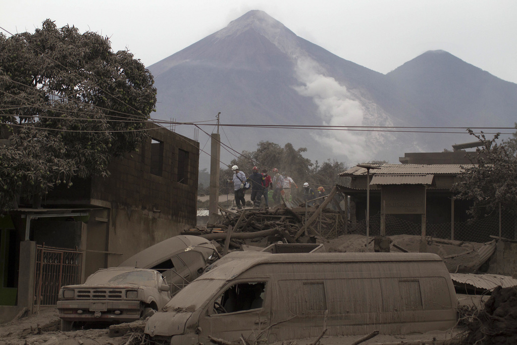 L'éruption du Volcan de Fuego a provoqué l'évacuation de plus de 4500 personnes.