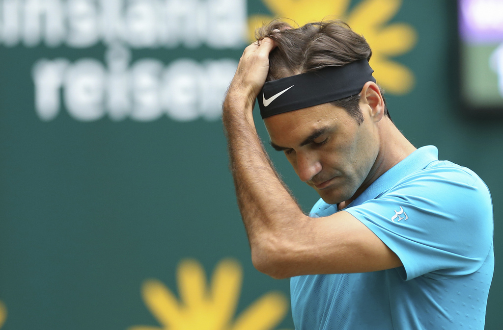 Roger Federer a été défait dans son jardin.