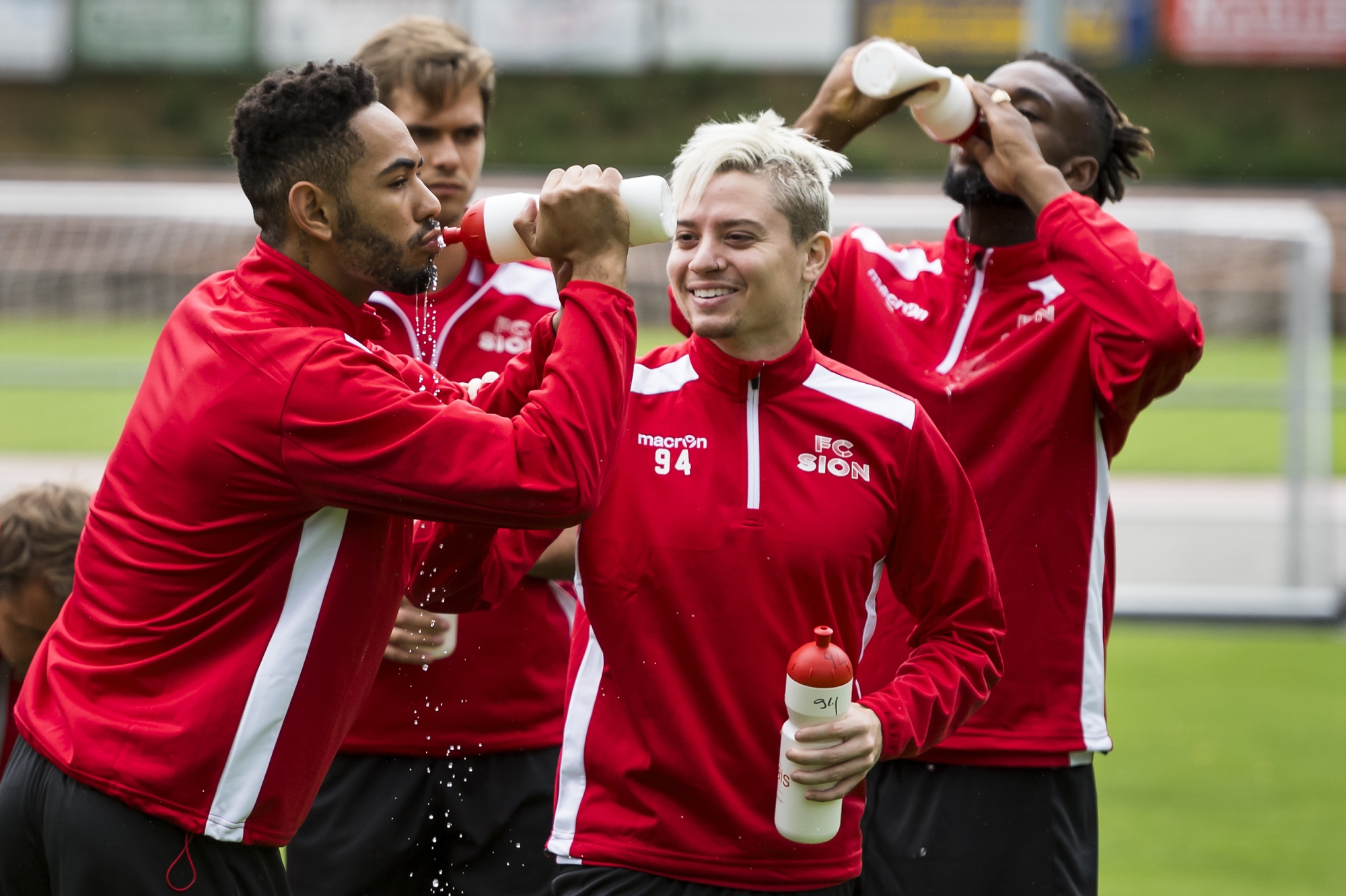 Matheus Cunha et Adryan font partie des six Brésiliens qui évoluent actuellement au FC Sion. 