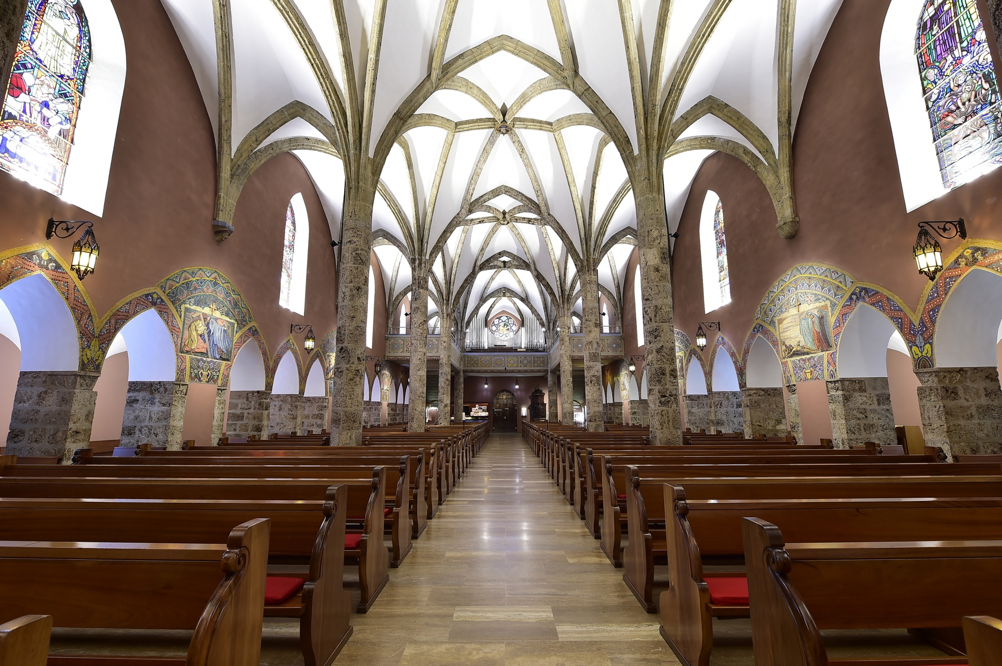 L'église Saint-Germain de Savièse se présente au public sous un nouveau jour.