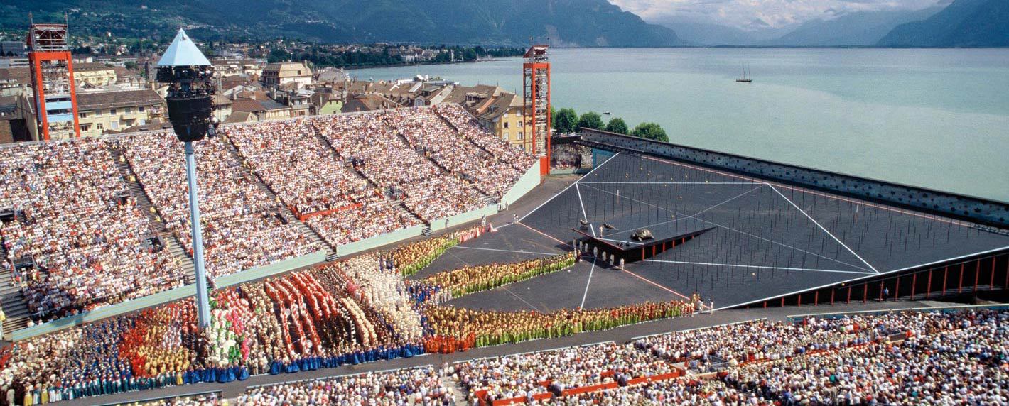 Un arène d'une capacité de 20'000 places va être érigée sur la Place du Marché de Vevey dès cet automne.