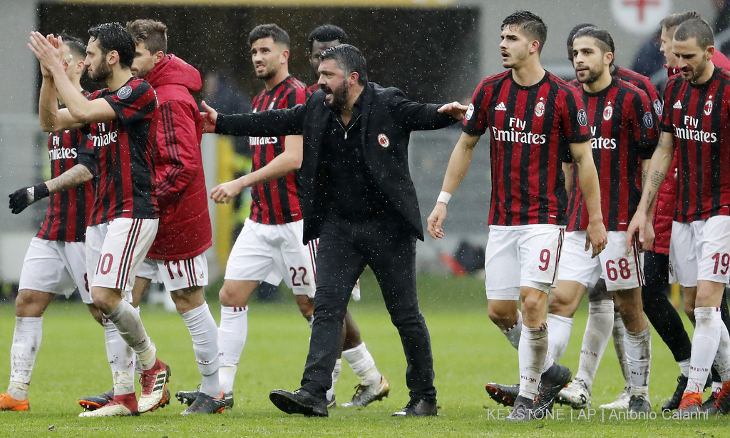 Gattuso et ses joueurs pourront défendre les couleurs de l'AC Milan en Europa League.