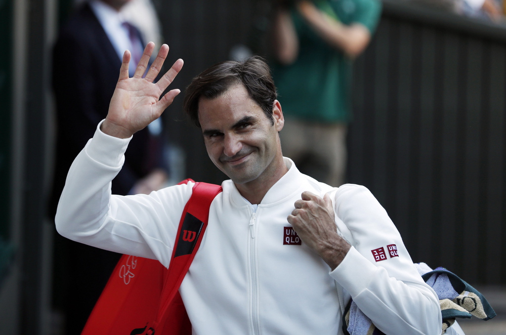 Roger Federer arbore désormais les couleurs de la marque Uniqlo et non plus Nike.