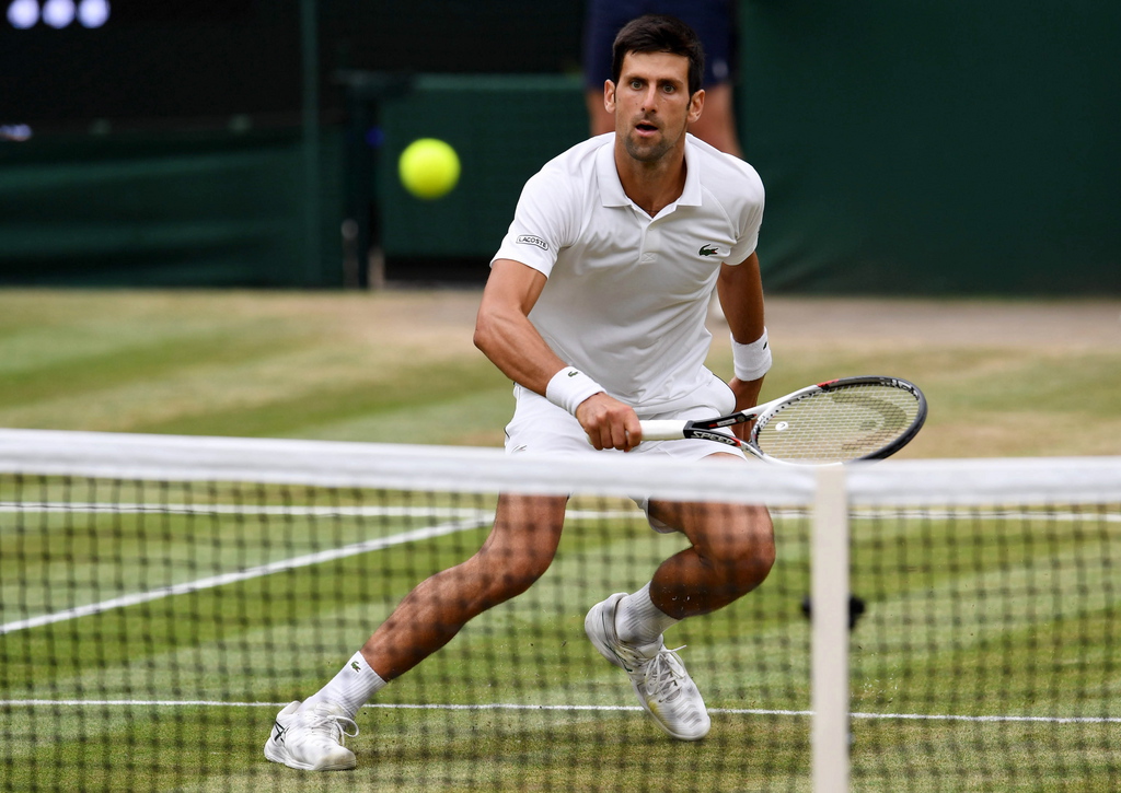Novak Djokovic disputera ce dimanche la finale de Wimbledon face à Kevin Anderson.