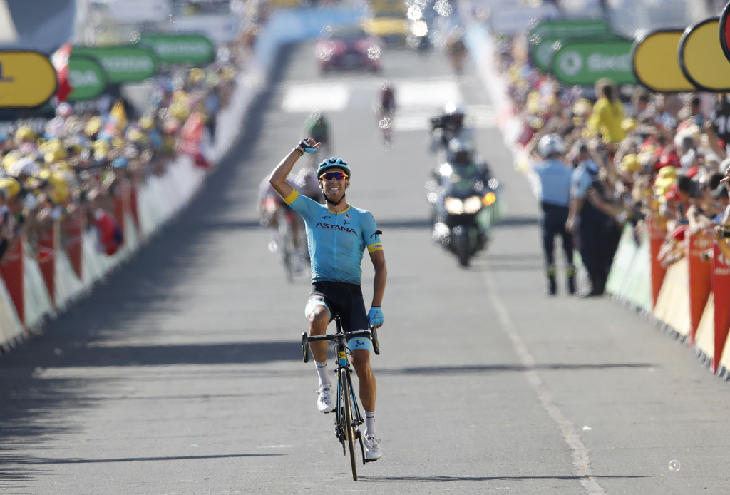L'Espagnol Omar Fraile a remporté la 14e étape du Tour de France.