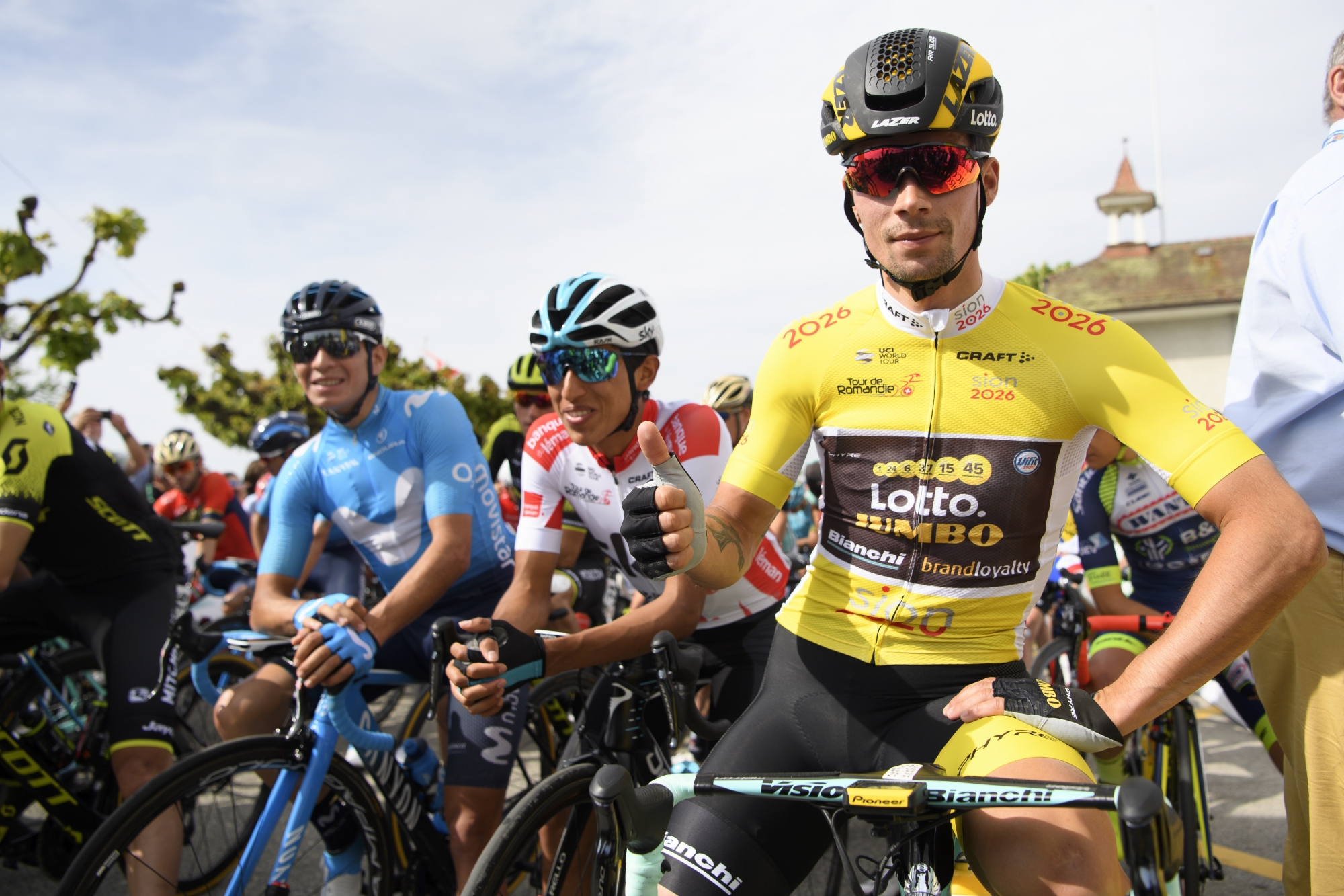 Primoz Roglic avait remporté le Tour de Romandie en avril dernier. Il reviendra en Valais en août prochain.