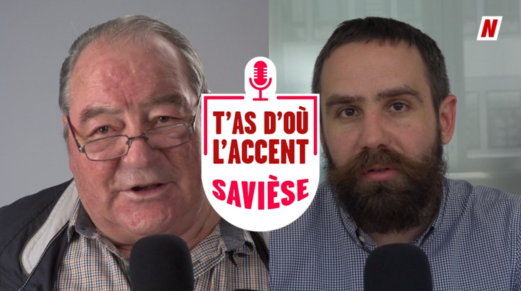 Le linguiste français Mathieu Avanzi analyse l'accent du Saviésan Gérard Debons.