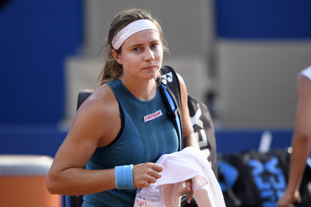 Stefanie Vögele n'a pas existé au 1er tour de l'US Open.