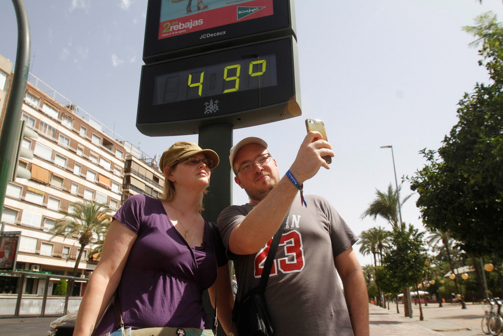L'Espagne devait endurer vendredi une des journées les plus chaudes de l'été.