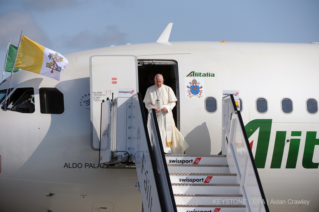Le pape François effectue une visite très attendue de deux jours en Irlande.