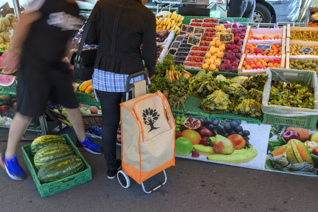 Une majorité des votants souhaite toujours que la Confédération opte pour une alimentation issue d'une agriculture proche de la nature et respectueuse des animaux. Mais elle s'affaiblit.