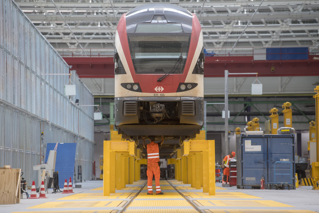 Ces nouvelles installations permettent notamment d'effectuer l'entretien des 375 trains régionaux d'une longueur de 150m de manière plus efficace, ont indiqué les CFF.