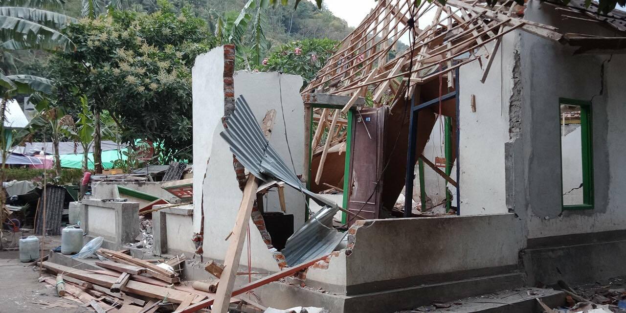 Le village de Senggigi a été ravagé lors du séisme qui a secoué l'île indonésienne de Lombok le 5 août dernier.