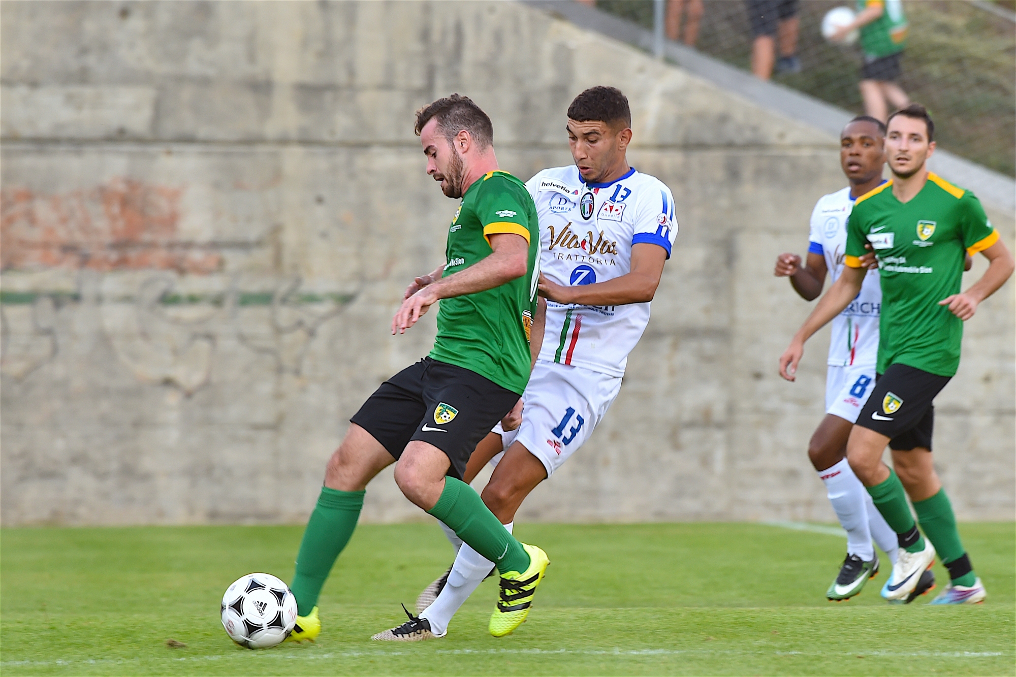 Les joueurs du FC Erde ont tout donné. Cela n'a pas suffi.