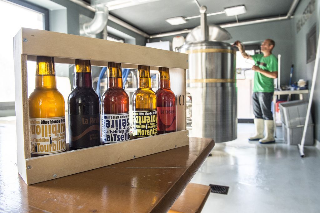 A Vollèges, les participants à la balade de la bière pourront découvrir les mousses artisanales de l'endroit.