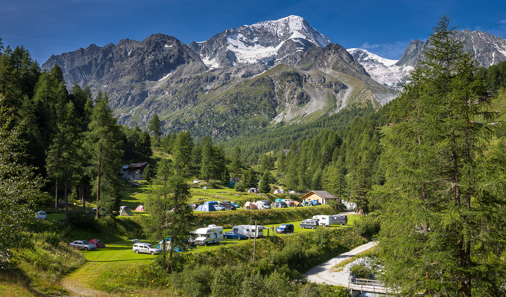 Le camping d'Arolla rouvre.