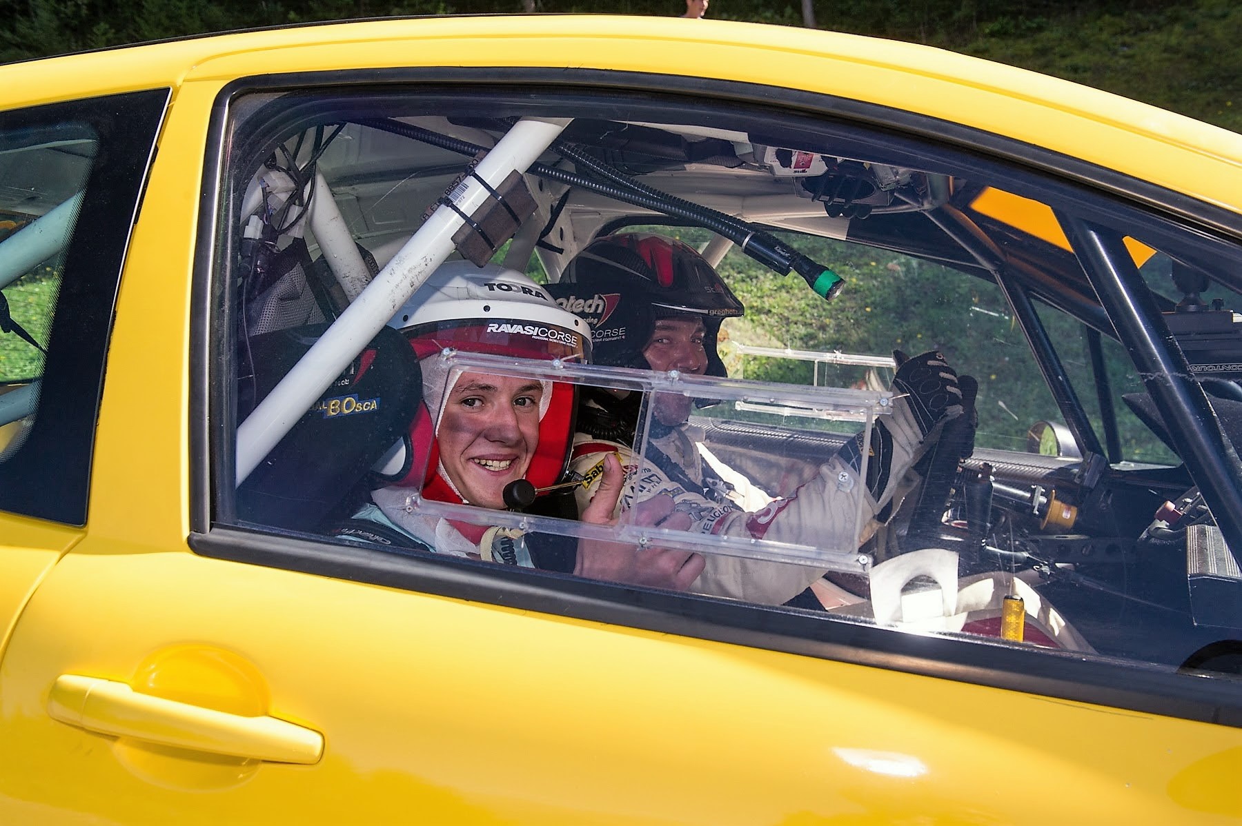 C’est sa participation au premier Rallye for Smile, destiné aux jeunes malades, qui a donné à Luc Pannatier le goût des rallyes.