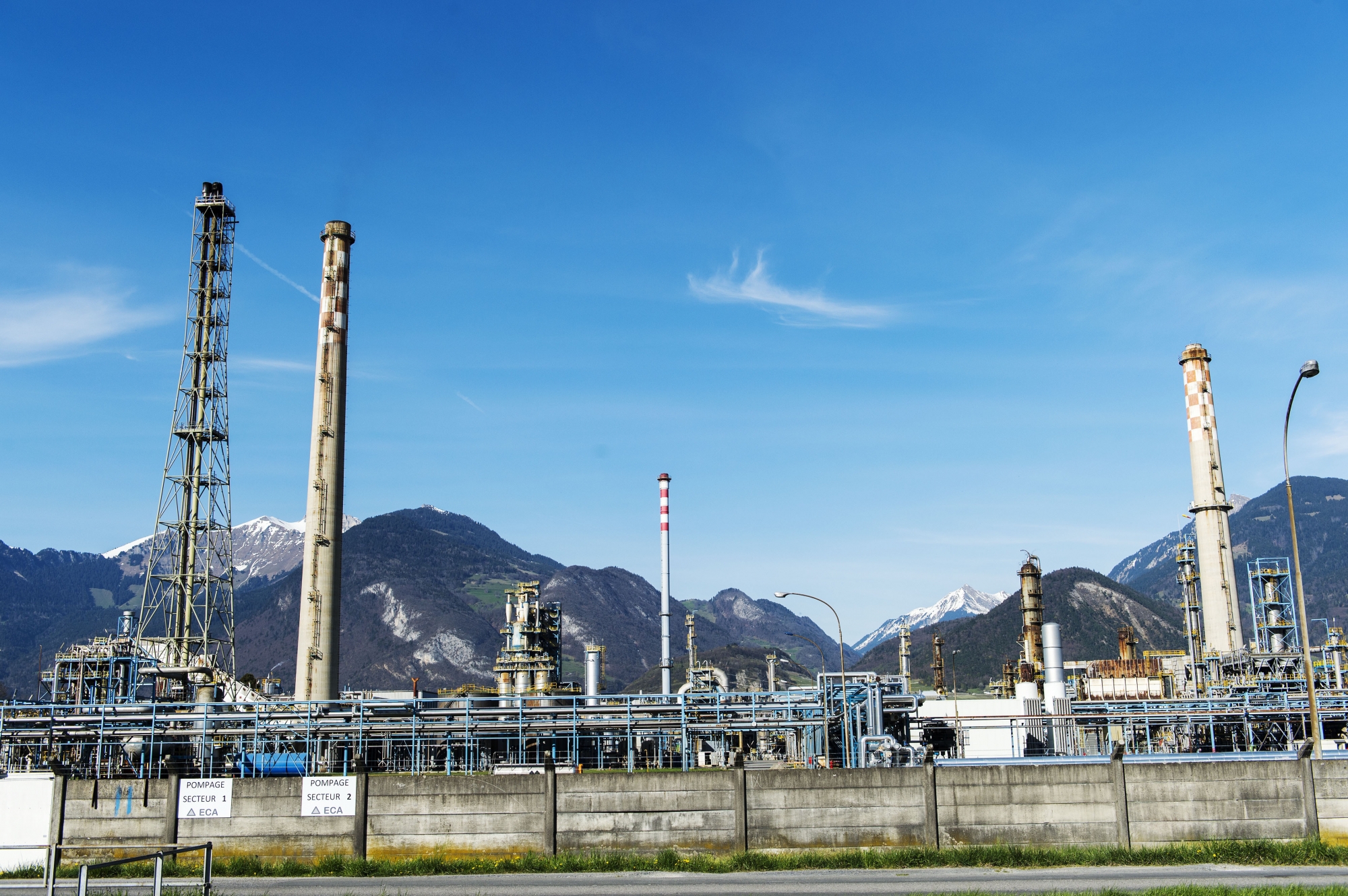 La raffinerie de Collombey-le-Grand est arrêtée depuis avril 2015.