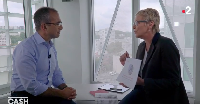 La journaliste Élise Lucet recevait Michael Goltzman, numéro 2 de Coca-Cola et chargé notamment des questions environnementales.