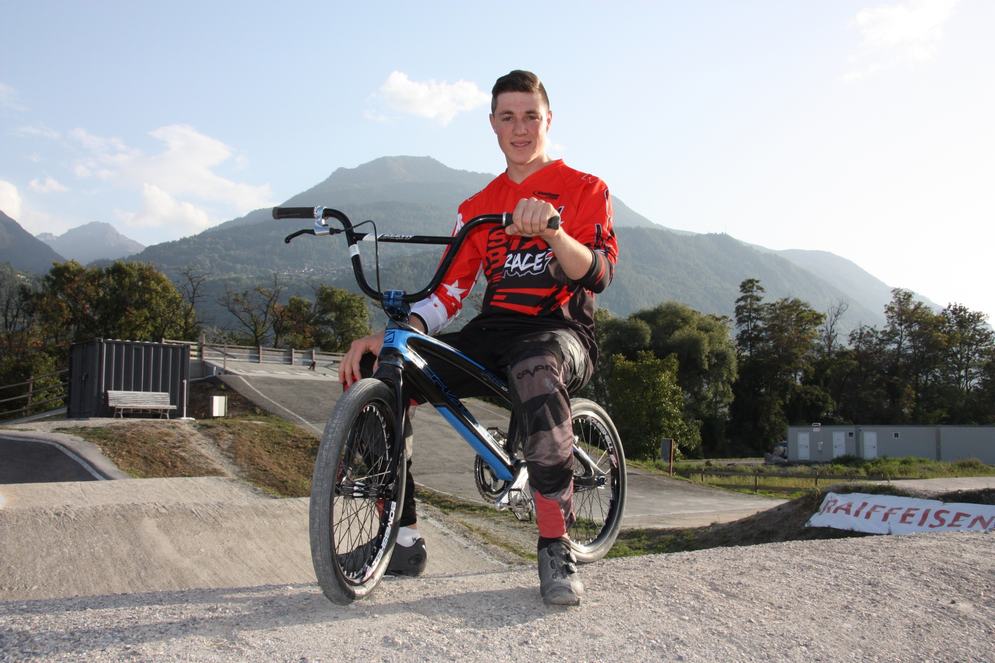 Christophe Reynard, 18 ans, est quinzième dans la hiérarchie suisse.