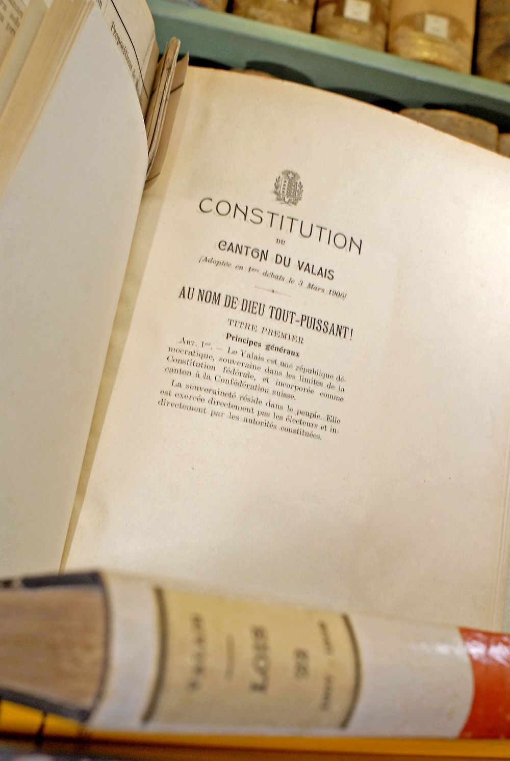 La Constitution valaisanne sera réécrite ces quatre prochaines années.