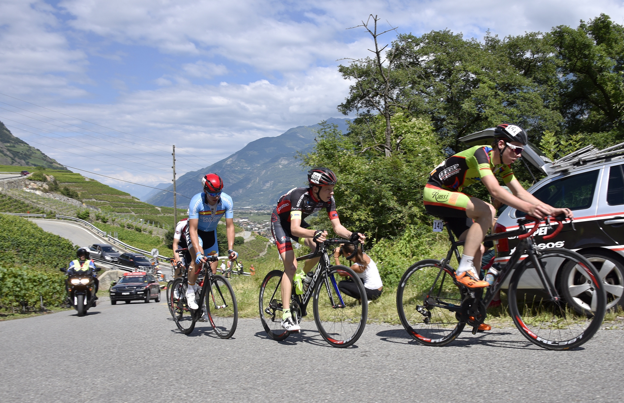 Martigny a déjà accueilli le Tour de Romandie et les championnats de Suisse, ces dernières années. Avec les Mondiaux, elle s'assurera de nombreuses heures de diffusion sur plus de 100 chaînes dans le monde entier.