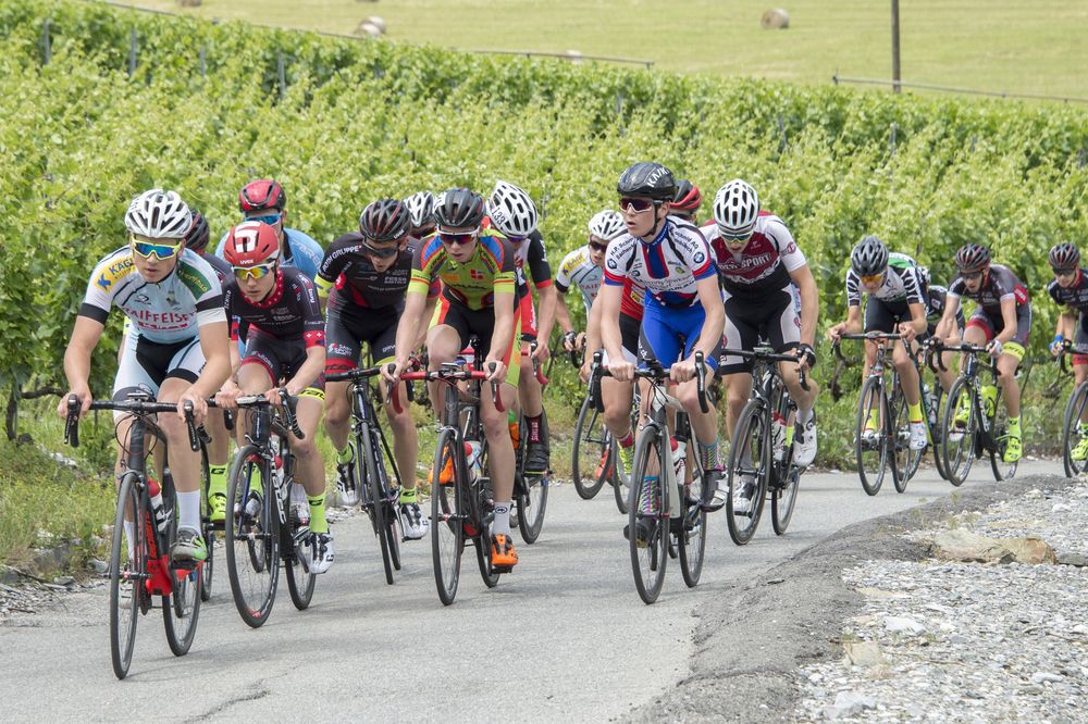 Le peloton des championnats de Suisse sur route avait parcouru les routes de Martigny et de ses environs en 2016.