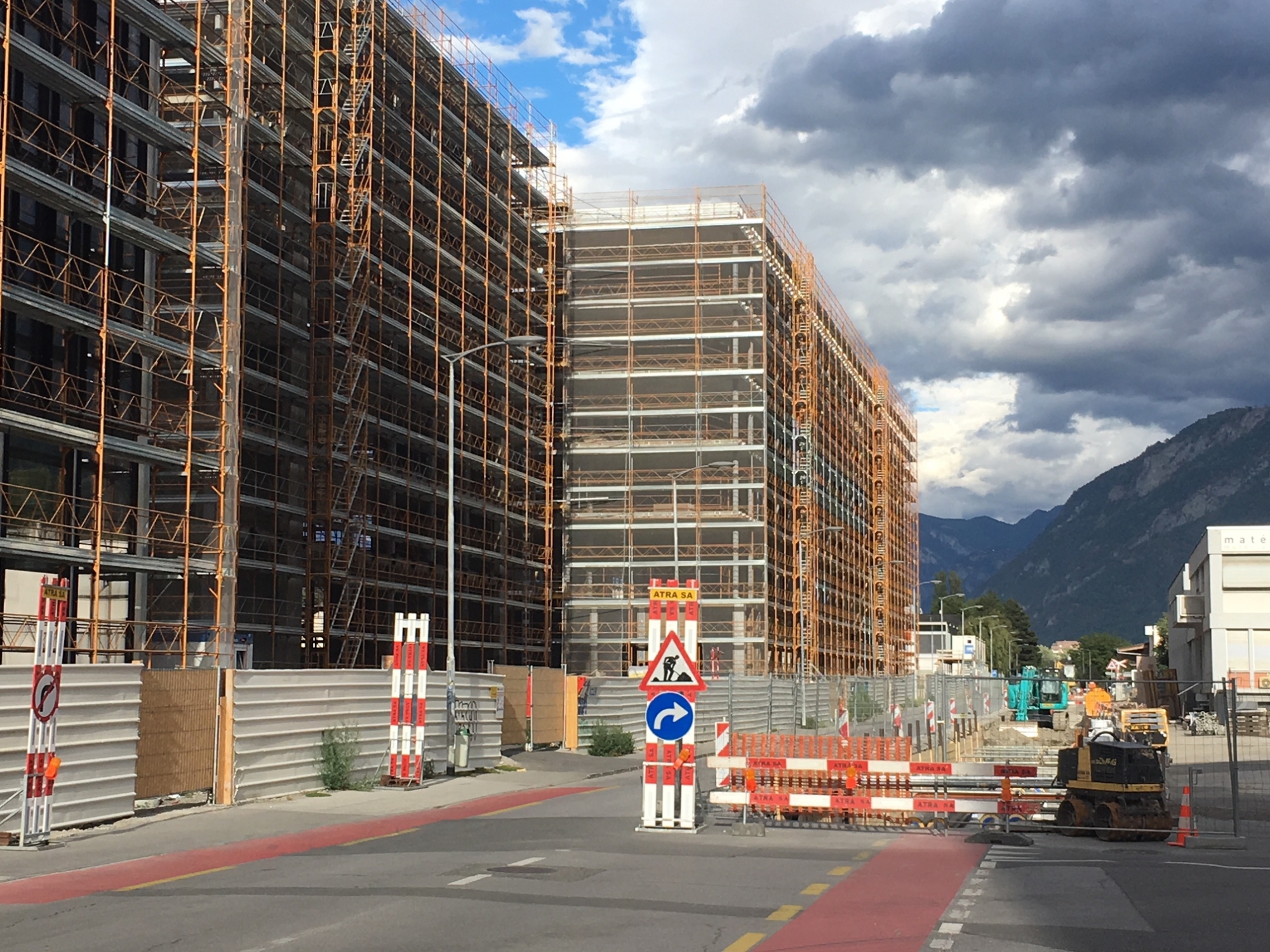 La réalisation d’un pont routier sur le Rhône, à Sion, permettra de fermer la rue de l’Industrie à la circulation.