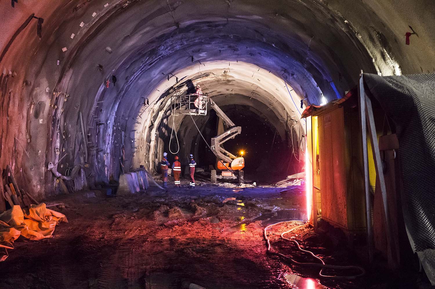 Les travaux sur le chantier autoroutier du tunnel de Riedberg vont se poursuivre.