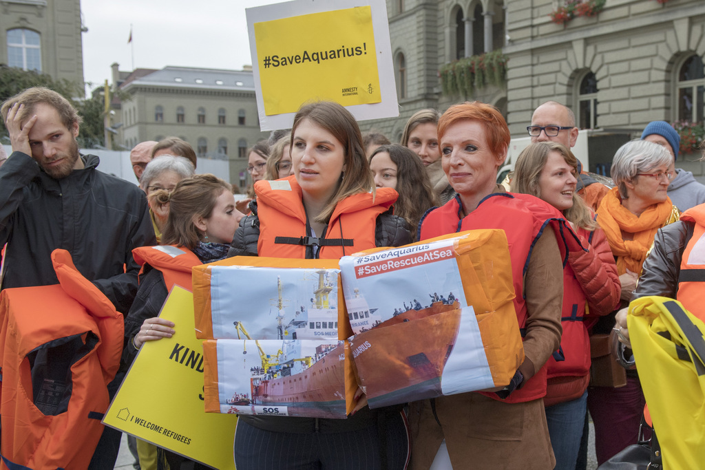 Une pétition de 25'000 signatures a été déposée mardi à la Chancellerie fédérale.