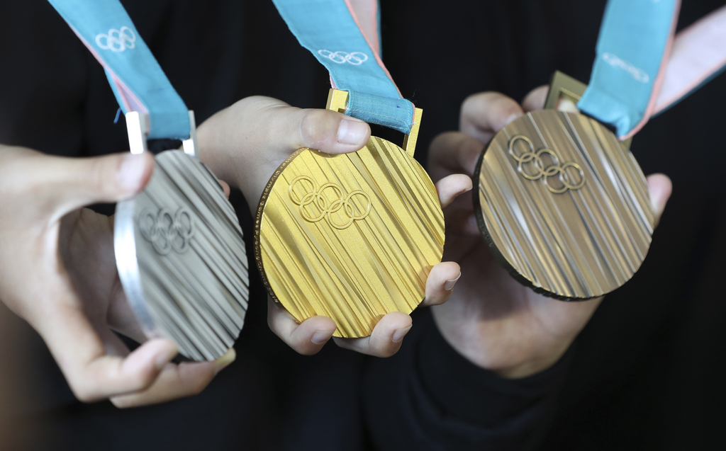 Pour la première fois de l'histoire les athlètes recevront des médailles recyclées.