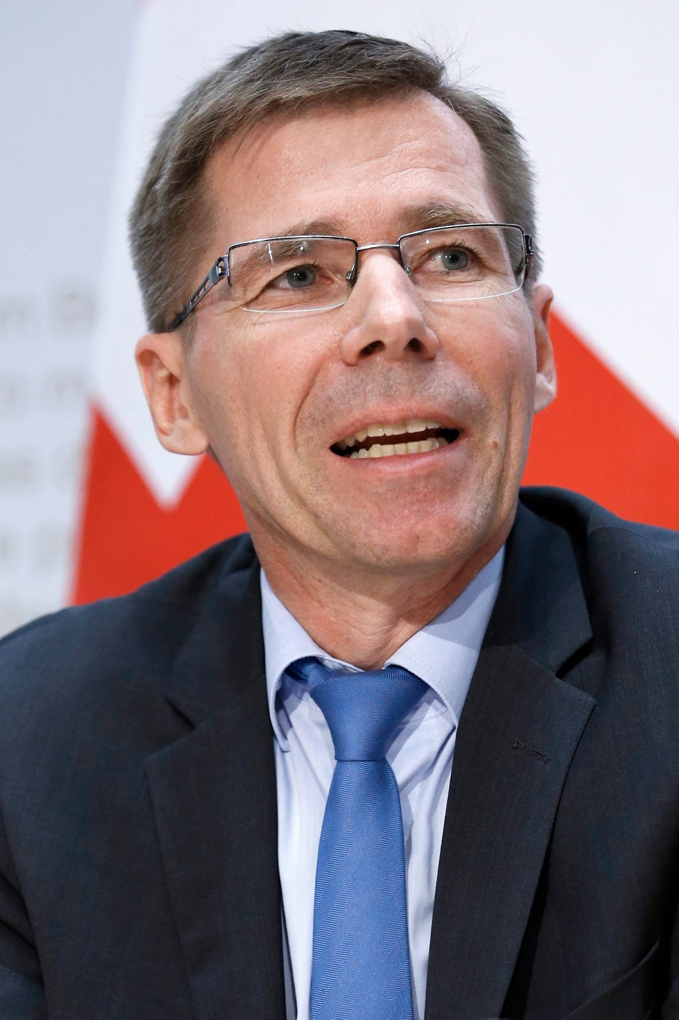 Joel Mesot, neuer Praesident ETH Zuerich, spricht waehrend einer Medienkonferenz, am Mittwoch, 24. Oktober 2018 in Bern. (KEYSTONE/Peter Klaunzer) SCHWEIZ MK BUNDESRAT