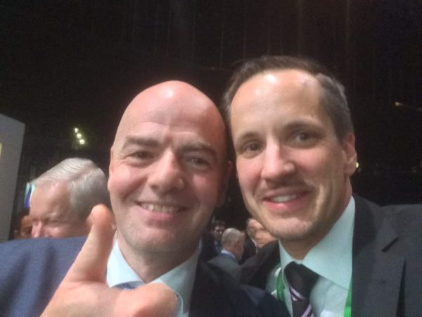 Gianni Infantino et Rinaldo Arnold, des amis de jeunesse