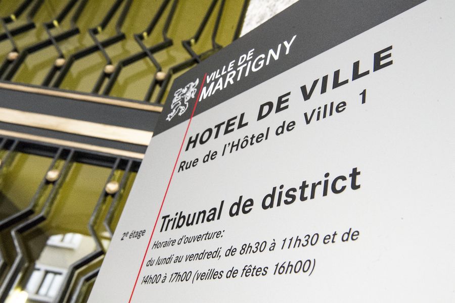 Le procès de l'avocat valaisan a eu lieu devant le Tribunal de district de Martigny, ce lundi.