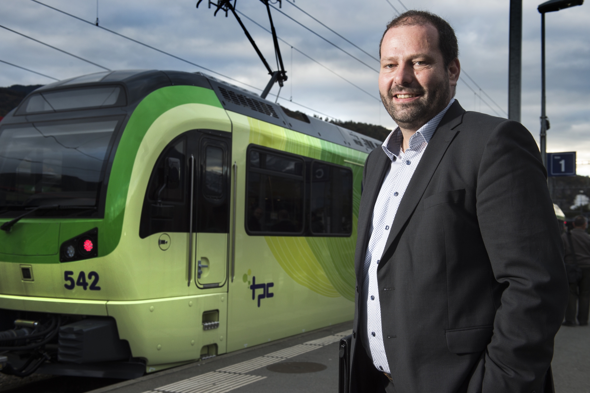 Grégoire Praz est globalement un directeur satisfait du soutien de Berne en faveur des Transports publics du Chablais qu'il dirige. Reste le gros bémol de l'Aigle - Leysin.
