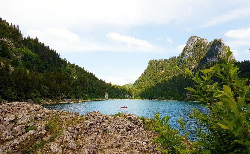 Le lac de Taney, un endroit magnifique et calme à découvrir aussi en automne.