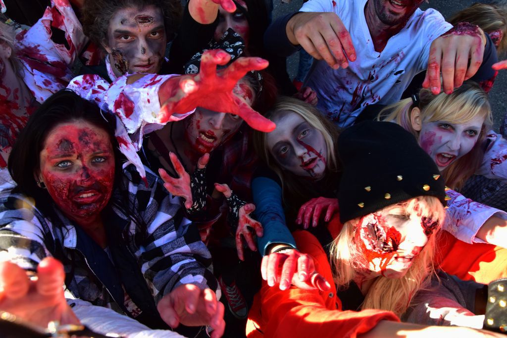 En 2016, la première édition de la zombie walk avait attiré 120 personnes à Monthey