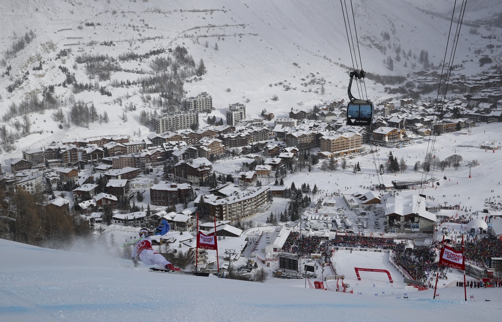 Un combiné, une descente et un super-G figuraient au programme de la Coupe du monde dames en Savoie. (archives)