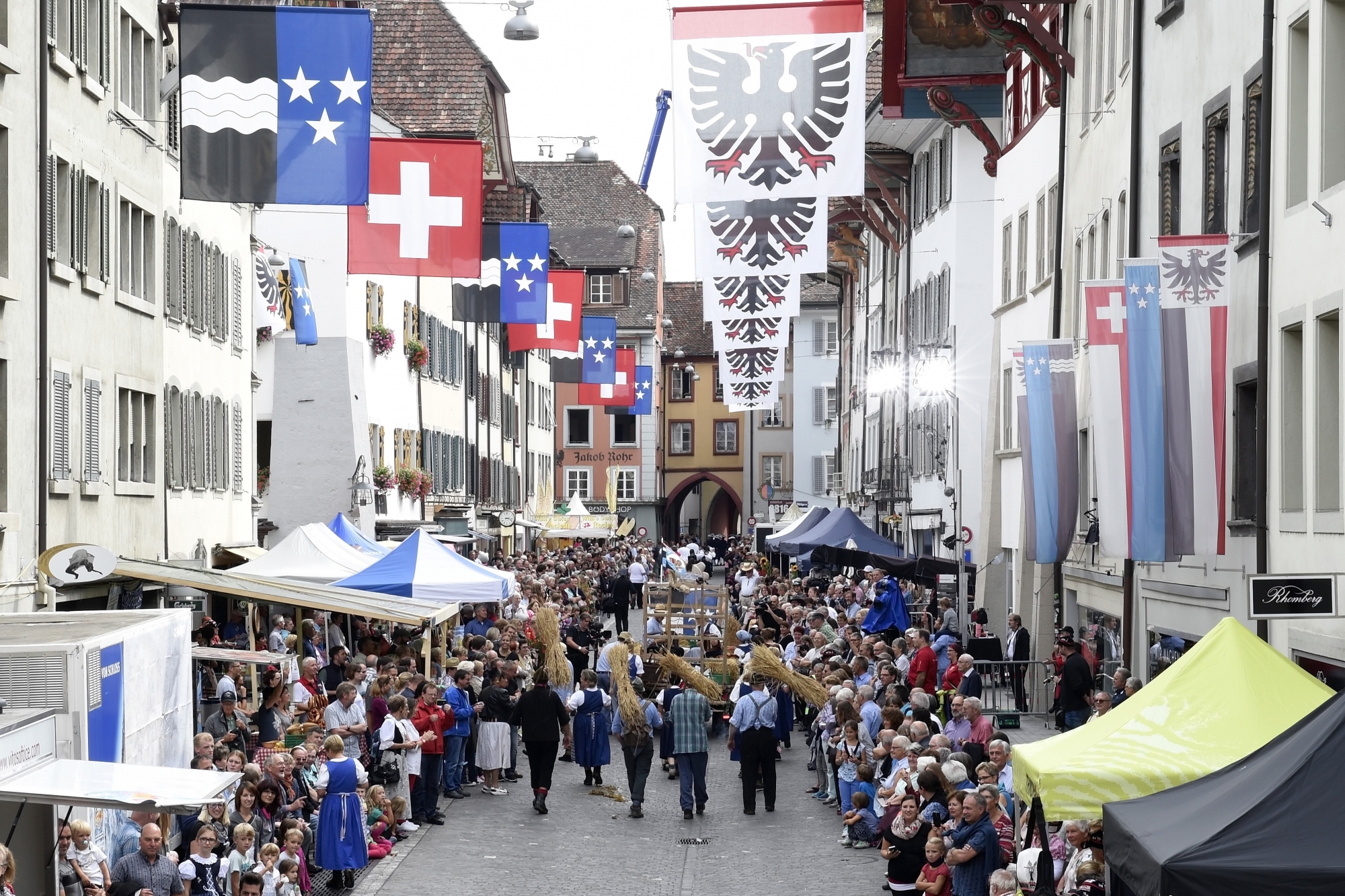 A Aarau, la Fête fédérale de musique populaire avait drainé 100 000 amateurs du genre en 2015.