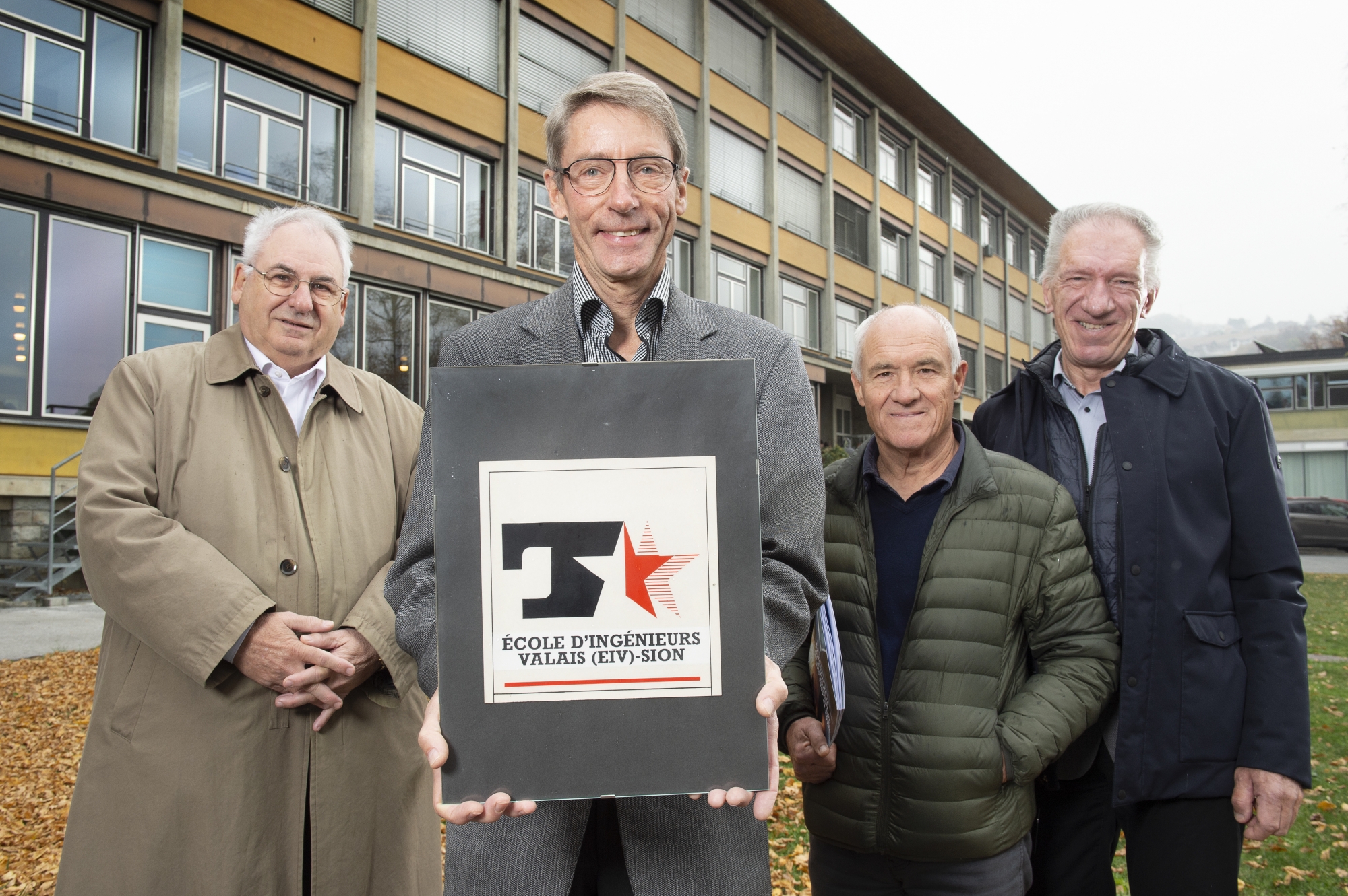 Jean-Claude Villettaz, Eric Fumeaux (directeur), Jacques Besse et Heinz Kronig.