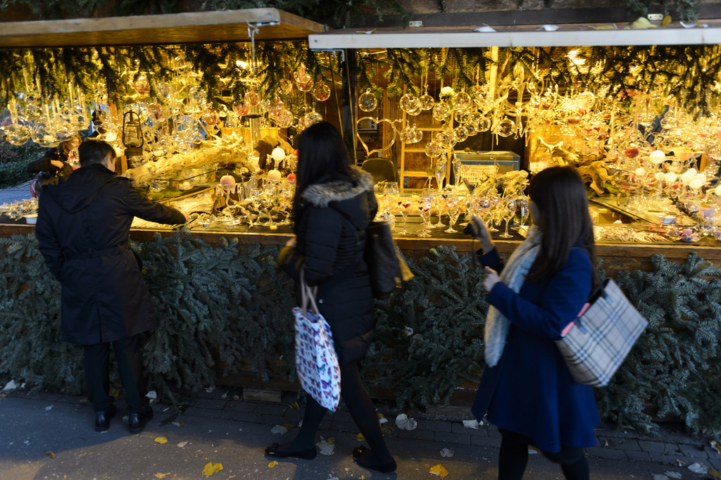 La police sera plus attentive sur les marchés de Noël, comme ici à Montreux (VD).