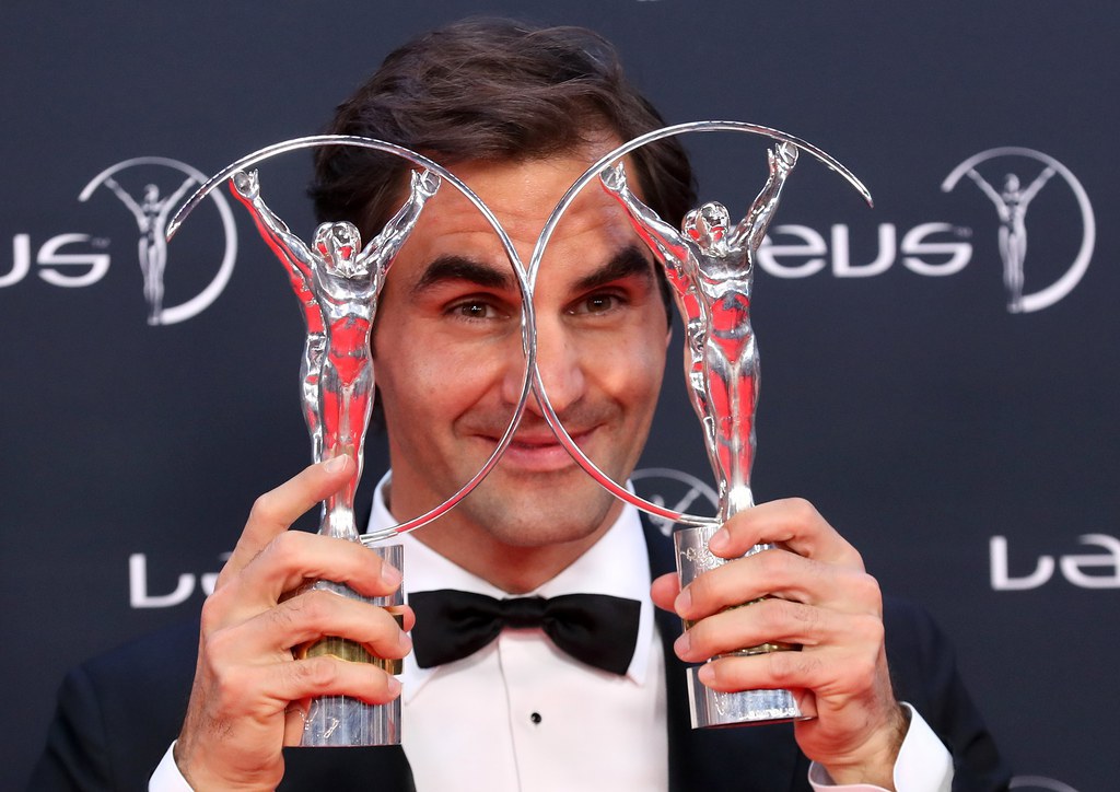 Roger Federer est un habitué des récompenses. Le 27 février dernier, il a reçu à Monaco deux trophées lors des Laureus World Sports Awards 2018.