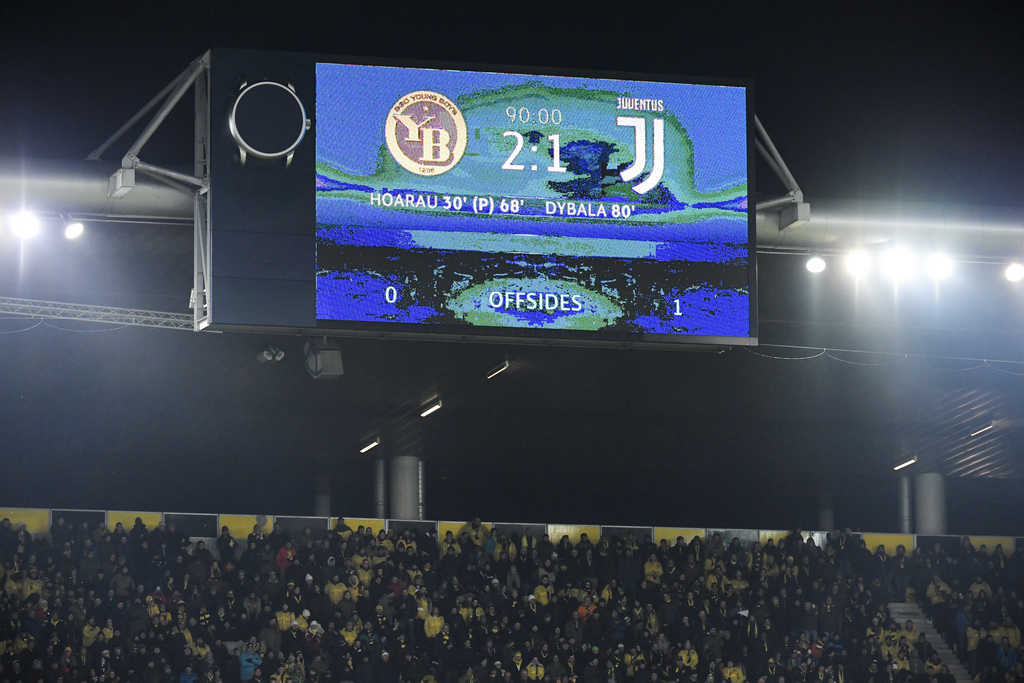 L'accident s'est produit peu avant la fin du match, lorsqu'un but de la Juventus a été annulé pour un hors-jeu.