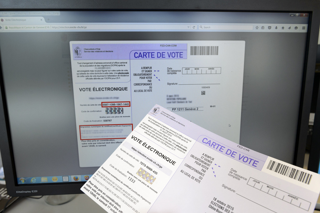 Les cantons et les électeurs décideront eux-mêmes s’ils veulent proposer et utiliser le vote électronique ou non. (illustration)