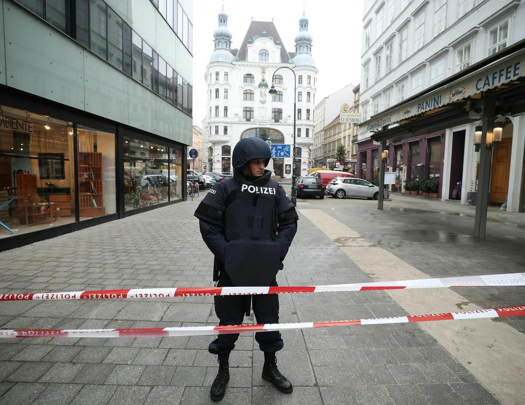 La fusillade s'est déroulée vers 13h30 dans le centre de Vienne.