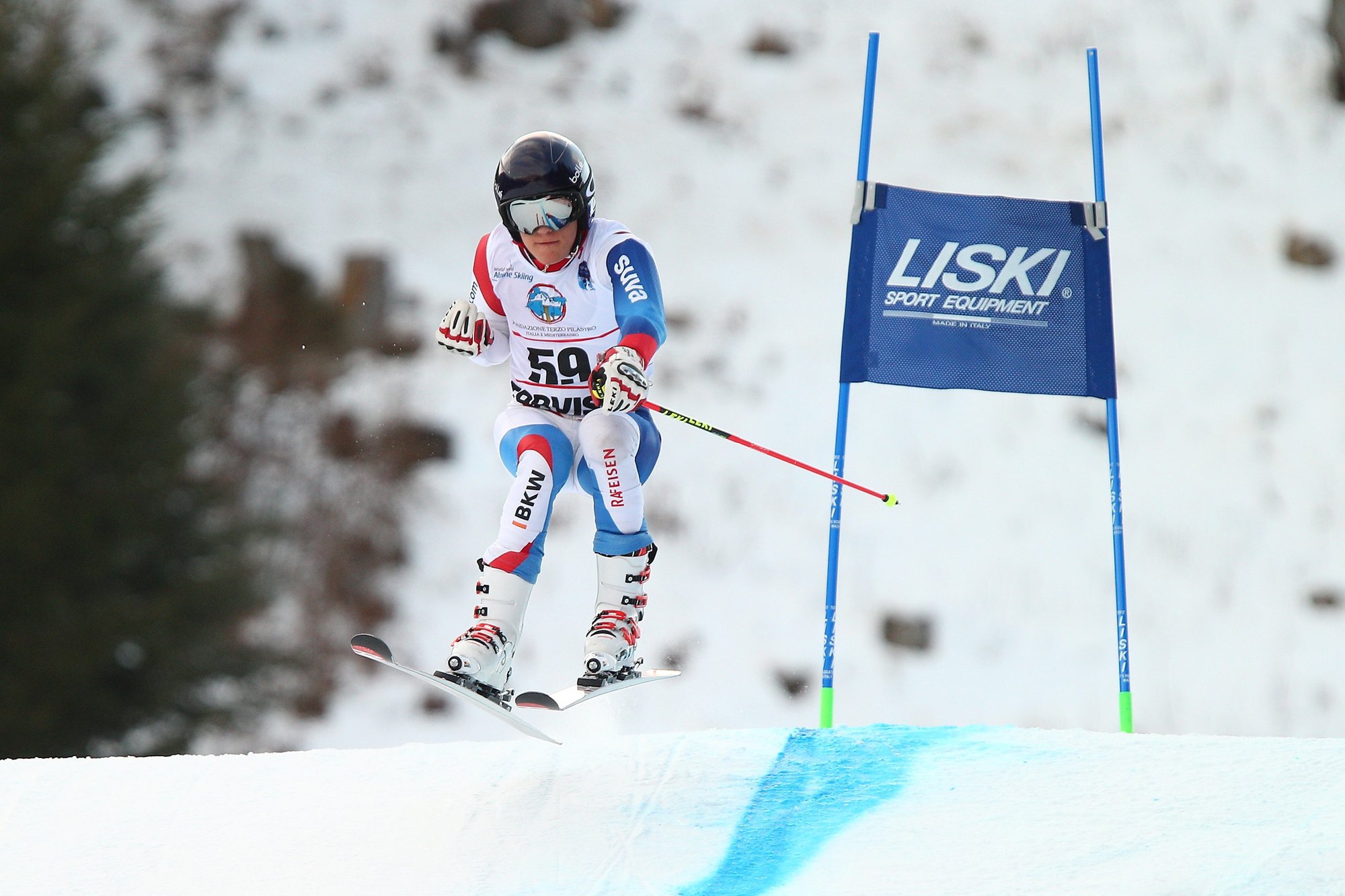 Théo Gmür s'était révélé en Coupe du monde avant de flamber à PyeongChang. Il retrouve la Coupe d'Europe, ces jours, et la Coupe du monde, la semaine prochaine.