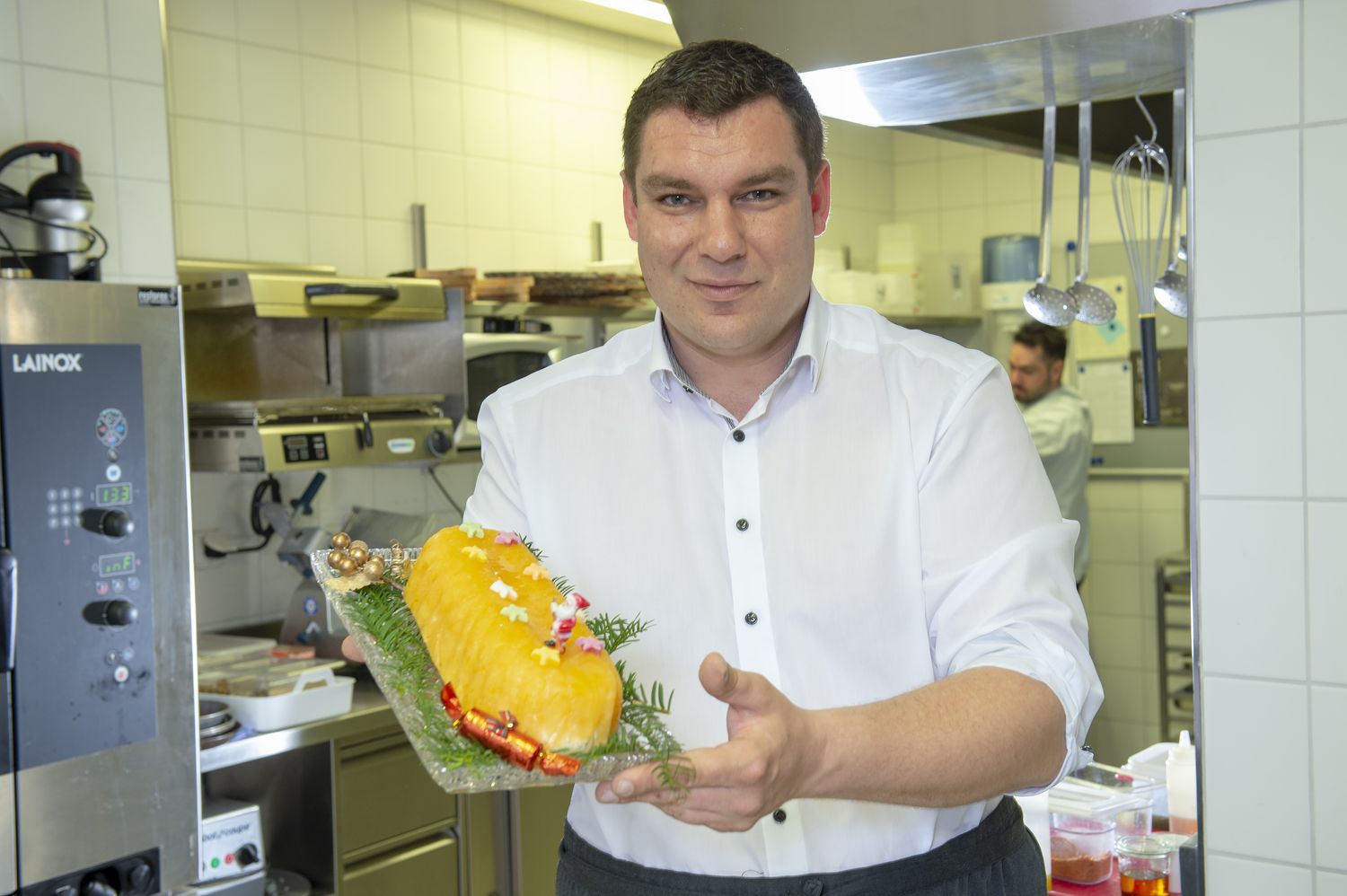 Très frais, goûteux et peu sucré, le dessert présenté par Pierre Berthod est idéal pour terminer un repas de fête.