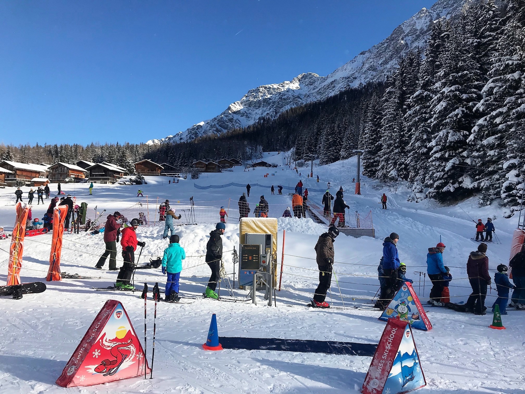 A La Fouly, la piste de la Petite Combe est ouverte dès ce week-end.